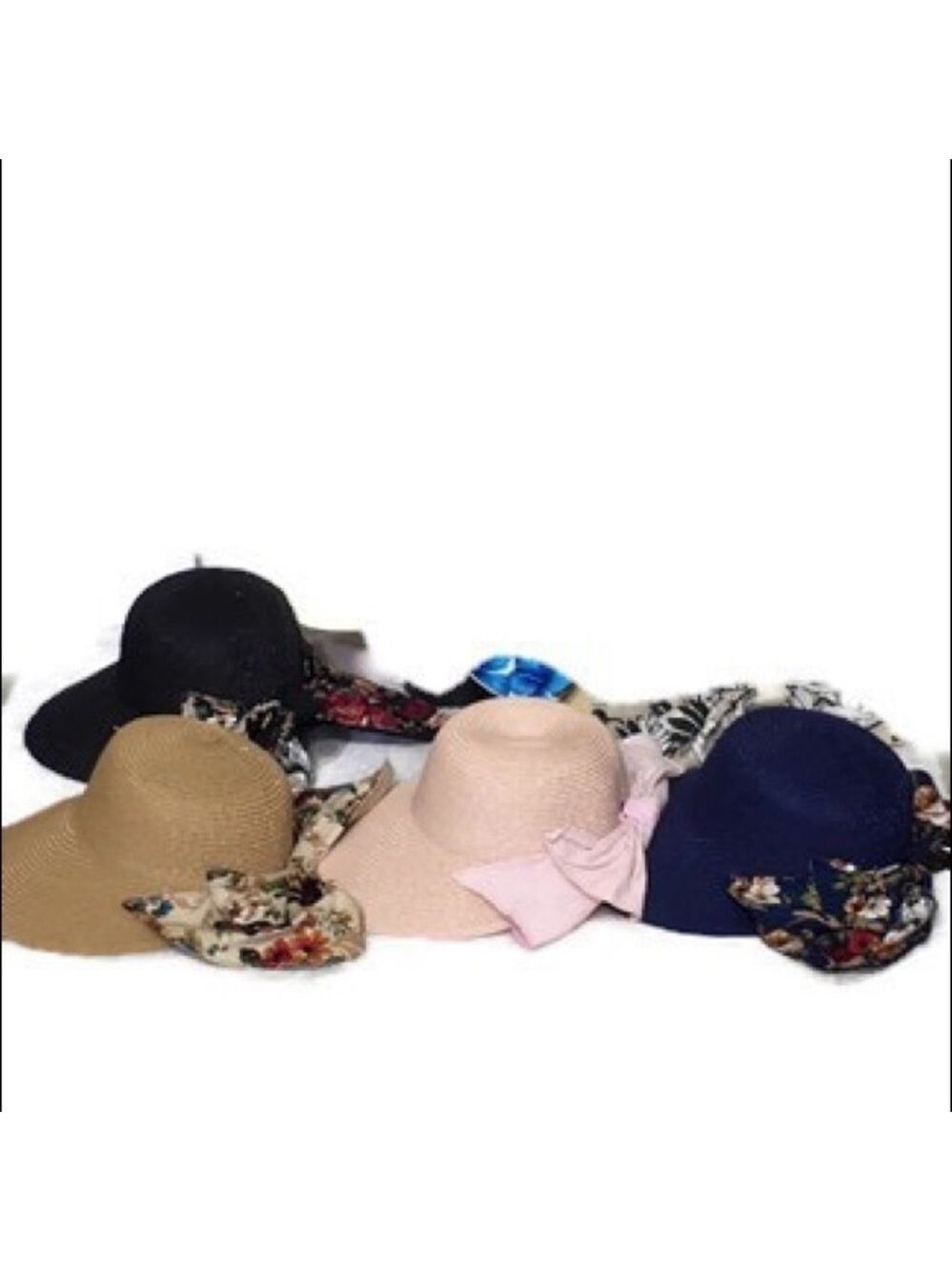 NEW-SOFT Straw Wide Brim Neck Protection Visor Hat - Picture 7 of 8